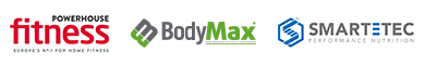 Unsere Marken: Powerhouse Fitness, BodyMax, Smartetec